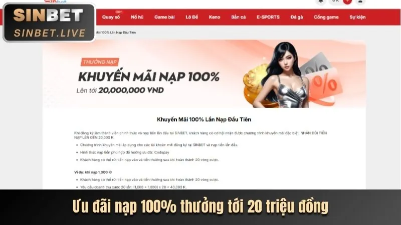 Ra mắt trò chơi Nổ hũ mới